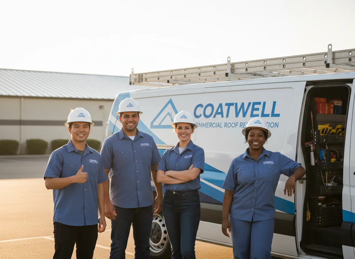 Commercial roof coating company in Melrose, FL